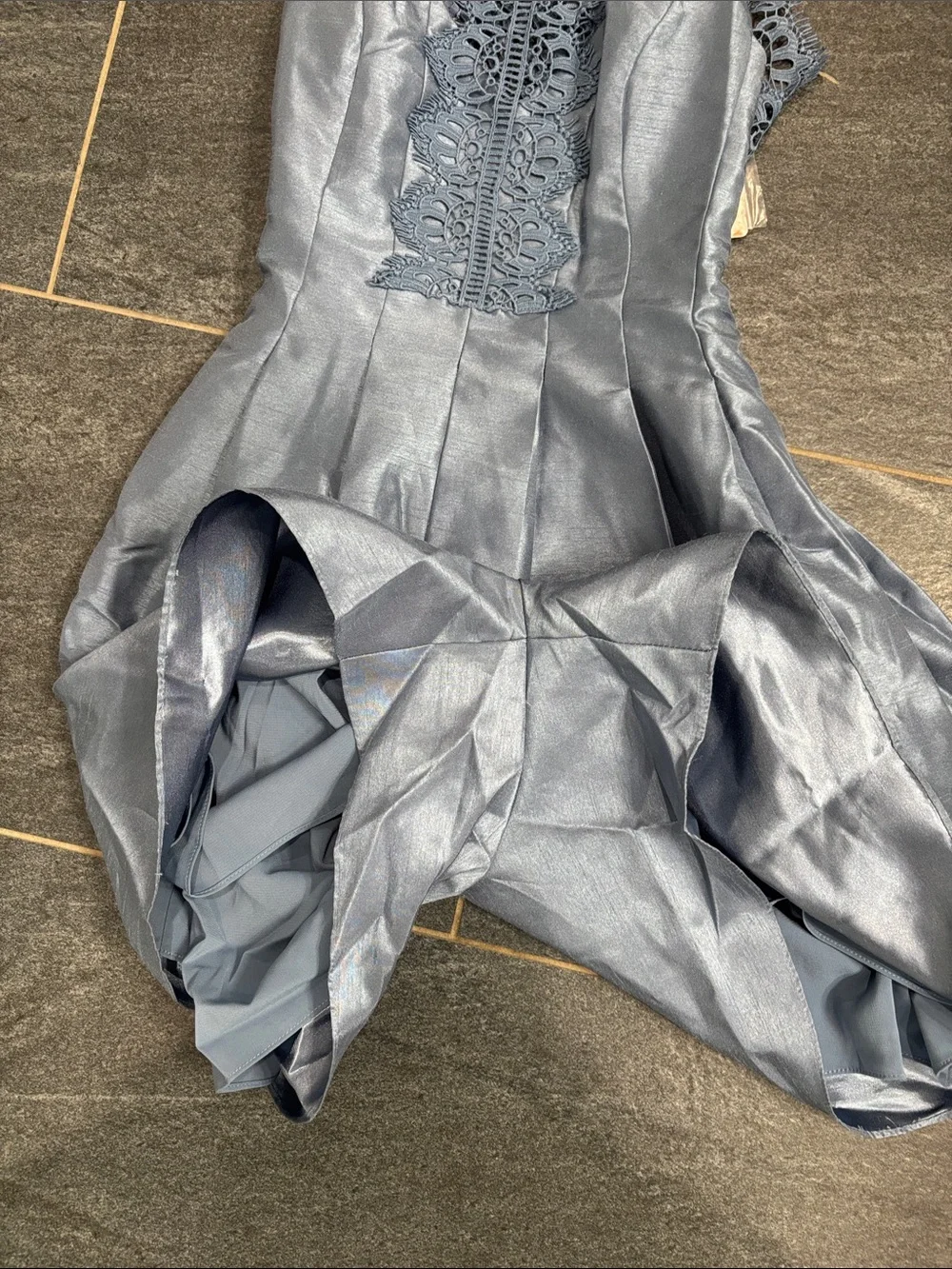 NWT FP Heart to Heart romper in “Sky”